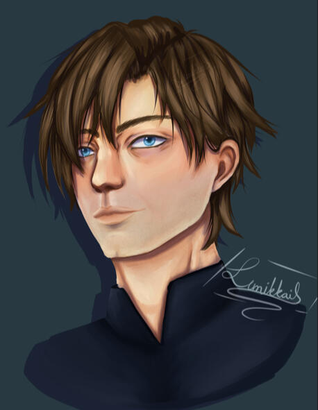 Leon Kennedy from Resident Evil in my own style