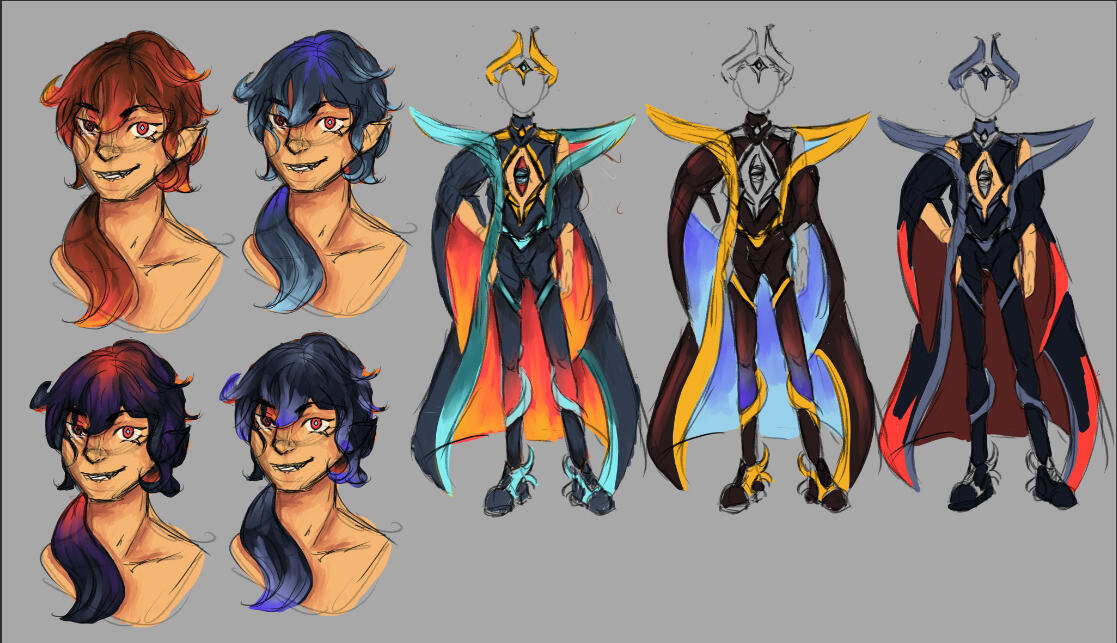 some design steps in creating "yuki"